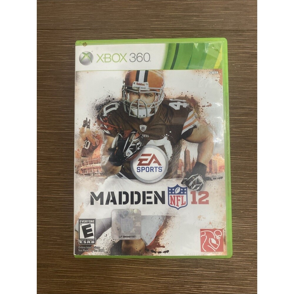 Madden NFL 12 Xbox 360 Video Games Complete